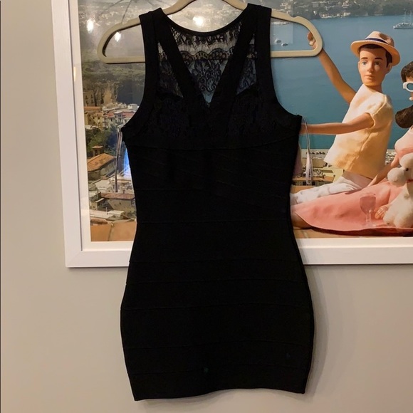 Stretta black bandage dress - Picture 5 of 12